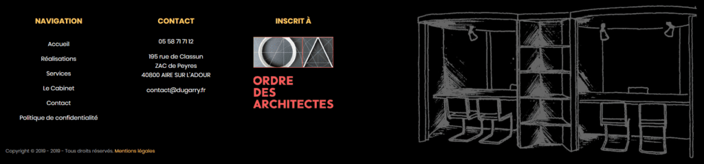 Footer Dugarry Architectes